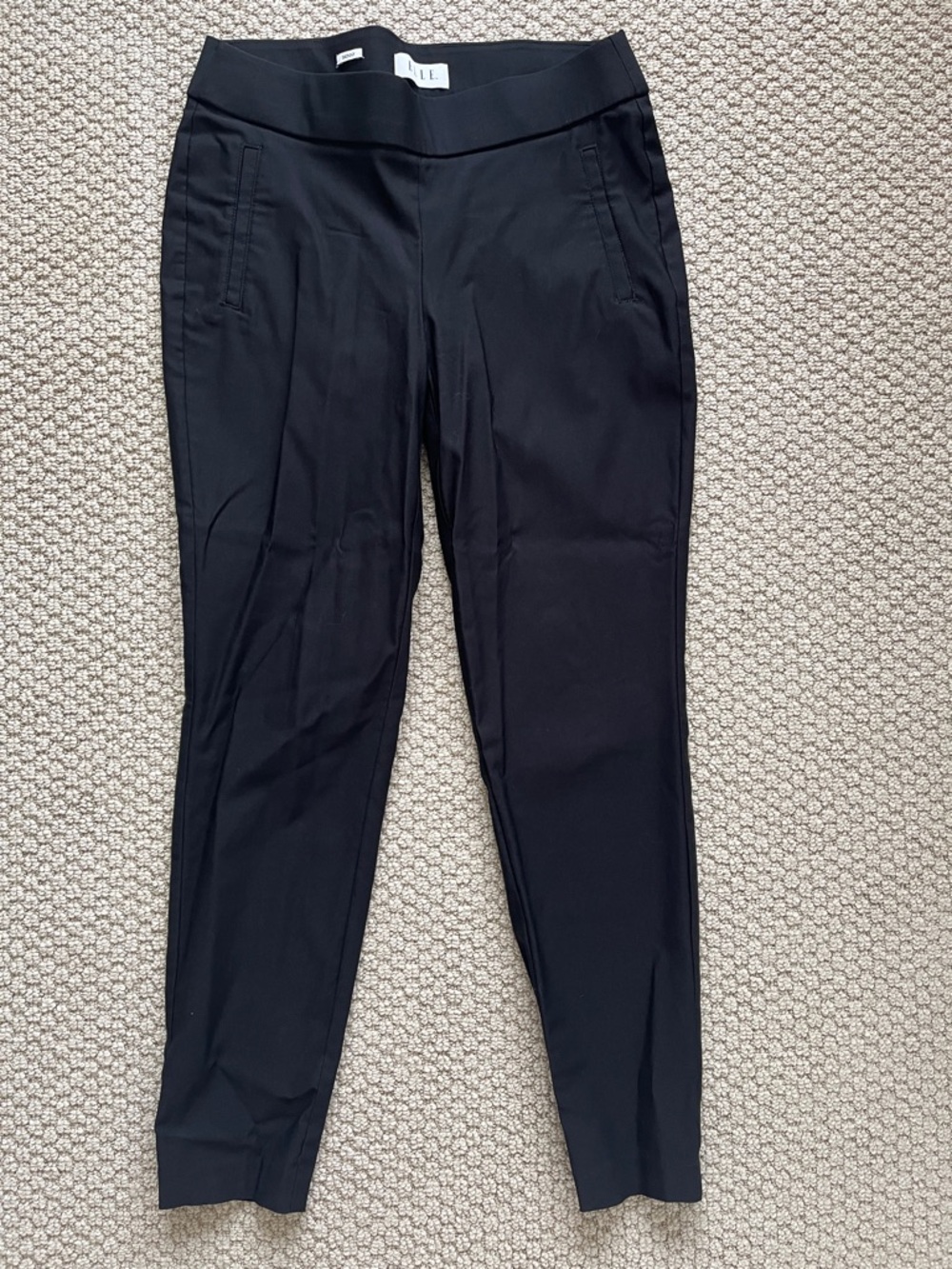 Elle Black Slim Dress Pants